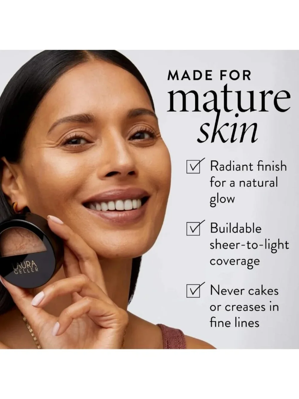 Baked Balance-N-Glow Illuminating Foundation - Medium - Buildable Sheer Coverage